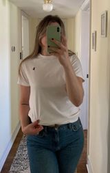 Ralph Lauren Basic White Tee Photo 0