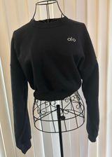 Alo Accolade Cropped Crewneck black size L Photo 0