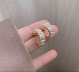 Vintage fashion Pearl Earrings Photo 0