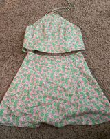 ZARA Floral Two Piece Set Photo 0