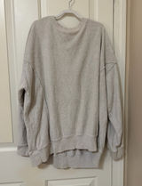 Aerie Sweatshirt Oversized Pullover Grey Photo 0