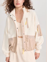 Madewell MWL Drapey Sherpa Buick Jacket Antique Cream Photo 0