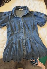 Revolve Heartloom Denim dress Photo 0