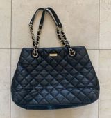 Kate Spade Leather Quilted Purse with Gold Chain Photo 0