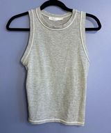 Lush Gray Sleeveless Top - Size Medium Photo 0