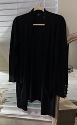 Verve Ami Black Long Cardigan Photo 0
