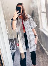 Rawlings Baseball Jersey Gray Size L Photo 0