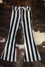 stripe flare jeans Multi Size M Photo 0