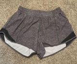 Lulu Lemon shorts - grey, 4”, low-waisted Photo 0