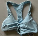 L*Space x Revolve Sky Light Blue Terry Dax Bikini Set Size S/M NEW  Photo 0