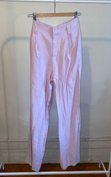 Lavender High Waisted Trousers Photo 0