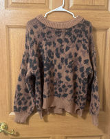 Aerie leopard sweater Photo 0