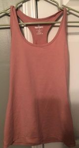 90 Degrees by Reflex Dusty Rose Fitted Tank Top Photo 0