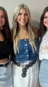 Boutique Jean Strapless Top Photo 0