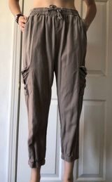 cotton cargo pants joggers Tan Photo 0