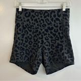 Balance Athletica Rider Short Lux Leopard Print Biker Shorts Black Panther Med Photo 0