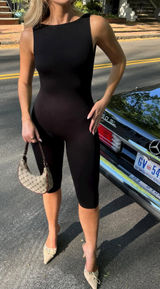 AFRM Revolve Jumpsuit Black Photo 0