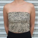 Brandy Melville Rare Cheetah Print Tube Top Photo 0