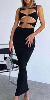 White Fox Boutique Cutout Maxi Dress Photo 0