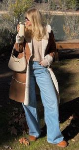 JustFab Sherling Coat Photo 0