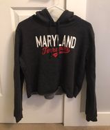 University of Maryland Hoodie Gray Size M Photo 0