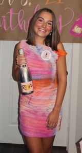 ZARA Printed Tulle Dress Photo 0