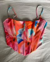 White Fox Floral Corset Top  Photo 0