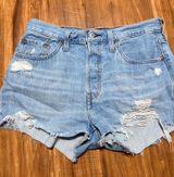 Levi’s 501 Denim Cut-Off Shorts High-Rise Photo 0