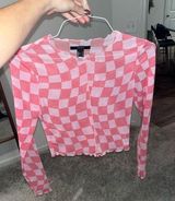 Forever 21 pink mesh top Photo 0
