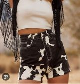 12th Tribe Cow Print Shorts Photo 0