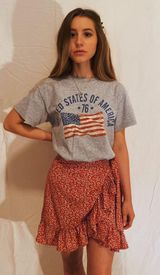 Vintage US Flag Tee Photo 0