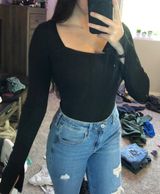 Forever 21 Black Bodysuit Photo 0