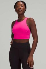 Sonic Pink Wunder Train Long-Line Bra Photo 0