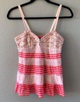 Free people tank top boho festival sz 0 crochet Photo 0