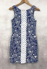 Lilly Pulitzer x Target Upstream Fish Dress Women 2 Preppy Coastal Beachy Sheath Photo 0