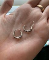 Sterling Silver Huggie Earrings Photo 0