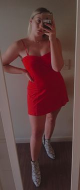 Garage Red Dress Photo 0