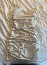 Cream Formal Mini Dress Photo 0