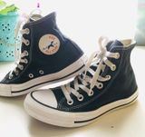 Converse Black Hightops Photo 0