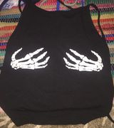 Skeleton Halter Top Photo 0