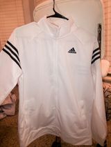 Adidas White Sports Jacket Photo 0