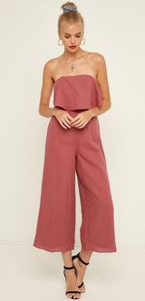 Perfect Stranger Flounce Jumpsuit Photo 0