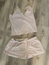 Brandy Melville heart pajama set Photo 0