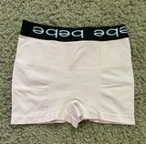Bebe Light Pink Buttlifer Girls Boxers Photo 0