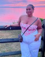 Curve Corset Floral Top Photo 0