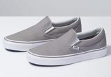 Vans classics slip on Grey Wild Dove/True White size 8.5 Photo 0