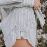 Daily Drills Poplin Striped Boxer Shorts Logo in Winter Green Medium Photo 0