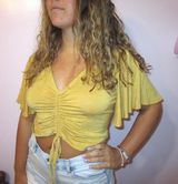 Como Black CROP TOP Photo 0