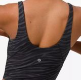 Lululemon Size 8 Align Tank Cropped Le Tigre Camo Deep Coal Multi Black Photo 0