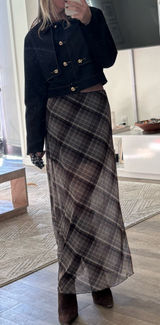 Stradivarius Str mesh skirt Photo 0